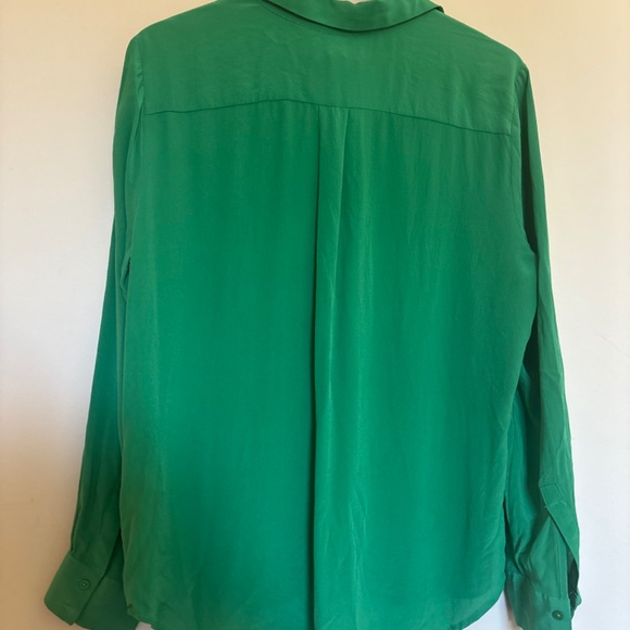 Joe fresh 100% silk button down shirt   size XL - Picture 3 of 3